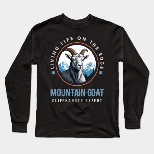 Mountain Goat Cliffhanger Long Sleeve T-Shirt